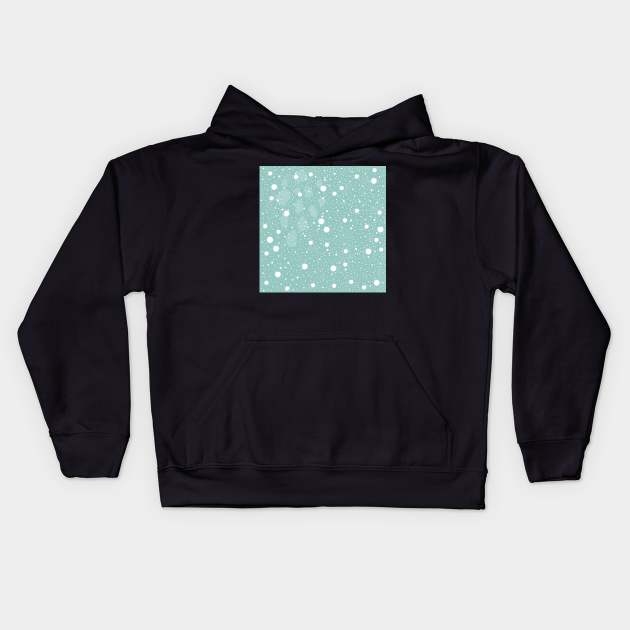 Winter Pattern Kids Hoodie by Creative Meadows